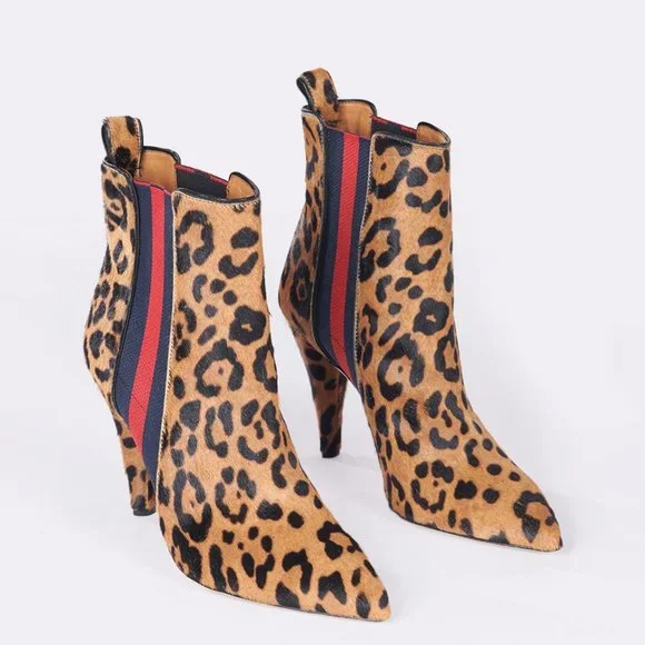 NWT Veronica Beard Fallon Boots Leopard 9.5 - Picture 3 of 16